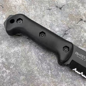 Cuchillo de Camping Kabbah LS058 de Acero Inoxidable con Mango G10, Personalizable para Uso OEM - Product Image 4