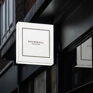 Fuera de la puerta de publicidad redonda cajas de luz LED caja de luz de exhibición de acrílico signo para tienda de negocios - Product Image 1