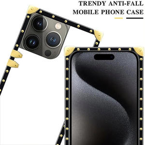 Para <span class=keywords><strong>samsung</strong></span> <span class=keywords><strong>galaxy</strong></span> Ins Style Luxury Gold Plated Design 2d Blank Sublimation Phone case Cover para iPhone - Product Image 6