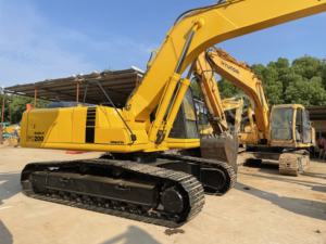 Pelleteuse sur chenilles Komatsuu pc200-6 d'occasion de 20 tonnes, original japonais, fabriqué PC120-6 PC160-7 PC220-6 PC360-7 bon marché en vente - Product Image 2