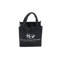 Sac fourre-tout en non-tissé laminé imprimé coloré Yulong avec compartiments, double poignée longue, écologique, logo personnalisé