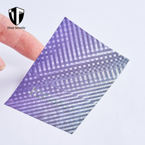 Kustom grosir holografik Multi warna pergeseran termal pelangi cermin seperti Vintage stiker untuk gantungan kunci dekorasi - Product Image 3