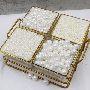 100g Mélange de Billes Sucrées et Sprinkles Comestibles Halal Blancs <span class=keywords><strong>pour</strong></span> Décoration de Gâteaux - Product Image 3