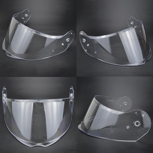 Lentes de viseira do capacete, Lentes de viseira do capacete da motocicleta, Lentes galvanizadas para <span class=keywords><strong>LS2</strong></span> FF908