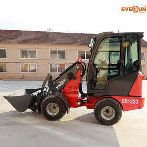 EVERUN ER1220 1.2ton сельскохозяйственная техника мини колесный погрузчик с дизельным двигателем Kubota Euro 5 EPA4 - Product Image 4