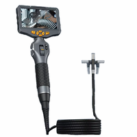 Endoscope articulé 6,5 mm 8,5 mm, écran IPS 5 pouces, caméra d'inspection vidéo à direction à 360 degrés, endoscope à LED classé IP67