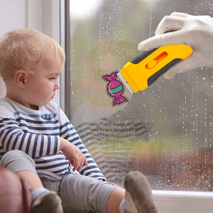 Mini nhựa có thể thu vào dao cạo <span class=keywords><strong>scraper</strong></span> cho DIY dễ dàng sử dụng trên kính và sàn tùy chỉnh OEM Hỗ trợ dụng cụ cầm tay - Product Image 4