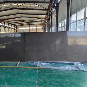 Dalles de quartz artificiel gris imprimé TMZ 7010 Angola Brown PD, polies et découpées sur mesure, pour escaliers, murs, revêtements muraux intérieurs, comptoirs, style moderne - Product Image 1