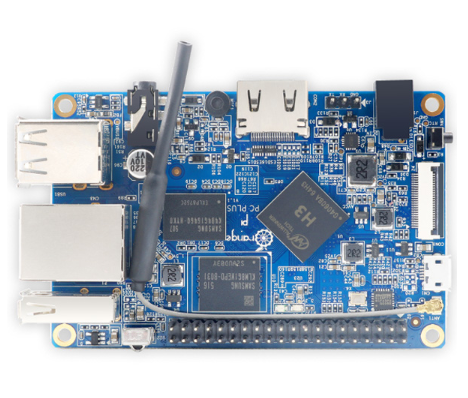 Orange Pi PC Plus Single Board Computer 1G RAM 8GB EMMC Allwinner H3 Quad-core 4K WiFi CE/FCC Certified Android4.4 Ubuntu Debian