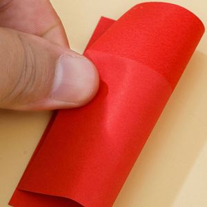 100 Sheets Solid Red Square Self-Adhesive Sticky Notes Set Vibrant Single-Hue <b>Memo</b> <b>Pads</b> Office School Daily - Product Image 4