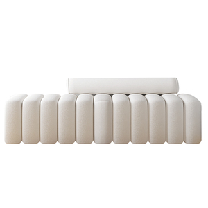 Filet <span class=keywords><strong>scandinave</strong></span> rouge tissu canapés longue Section Art entrée chaussures à <span class=keywords><strong>langer</strong></span> tabouret créatif tabouret de chevet usage domestique - Product Image 3