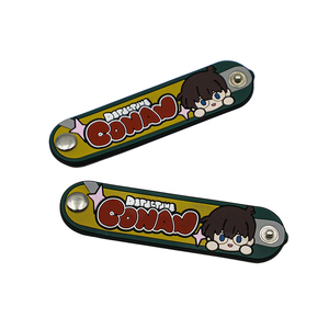 ผลิตที่รัดสายเคเบิลซิลิโคน PVC ลายการ์ตูนอนิเมะน่ารักแบบกำหนดเอง ที่จัดระเบียบสายโทรศัพท์ ที่เก็บสายเคเบิล - Product Image 2