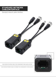 8MP 720P/960P/1080PビデオパワーDC5.5/2.<span class=keywords><strong>1</strong></span> RJ45 <span class=keywords><strong>BNC</strong></span> 2 <span class=keywords><strong>1</strong></span> AHD/CVI/CVBSツイストペア送信機コンバータビデオBalunモニター - Product Image 3