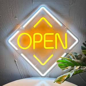 IPixel Personalisiertes Acryl Neon-Leuchtschild nach Maß, LED-Leuchtreklame mit Logo „<span class=keywords><strong>Open</strong></span>“ für Geschäfte, Leuchtschild für Geschäfts-Werbemittel - Product Image 3