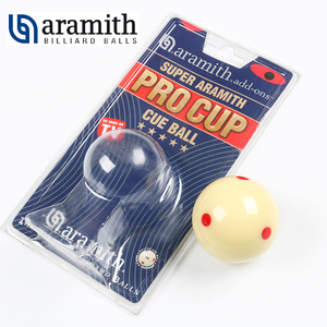 Chất lượng cao 57.2mm 2 1/4 inch sáu Red Dot TV bi-a Cue bóng - Product Image 1