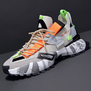 Nouvelles Chaussures Décontractées Polyvalentes pour Hommes, Légères et à Lacets, Idéales pour le Printemps et l'Automne, Baskets Sportives pour Étudiants - Product Image 2