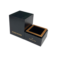Coffret cadeau de luxe Kilian Plain Arab personnalisé en MDF de luxe en canne à sucre, coffret cadeau personnalisé en bois noir MDF bon marché pour piano