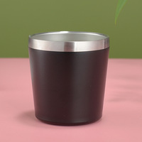 Vaso Térmico Mini de Acero Inoxidable 304 de Grado Alimenticio, 8oz, Taza con Retención de Calor para Uso Diario en Interiores