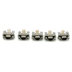 J30J-9ZKW-J Quality J30J Right Angle 9 Pin Miniaturized Rectangular Cable Connector