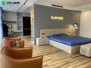 Revêtement de sol SPC Vietnam 100% PVC vierge Revêtement de sol en vinyle SPC 9x60 - Product Image 3