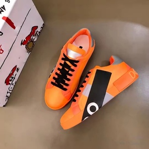 Zapatos Deportivos Casuales de Moda para Mujer, Zapatos Deportivos para Hombre, Zapatos Deportivos Negros de Cuero de Lujo de Diseñador - Product Image 3