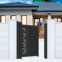 Porte battante en aluminium multi-chambres à économie d'énergie pour projet d'aménagement intérieur de maison duplex Prima Custom Design