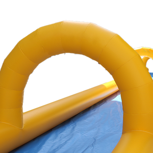 Toboggan aquatique gonflable à double voie personnalisé pour piscine <span class=keywords><strong>d</strong></span>'arrière-cour <span class=keywords><strong>d</strong></span>'été Toboggan aquatique gonflable à une voie pour arrière-cour - Product Image 6
