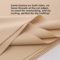 Tissu brocart Fanba 100 % coton peigné, 40 fils, couleur unie, pour vêtements de bébé, t-shirts et sous-vêtements, usage courant