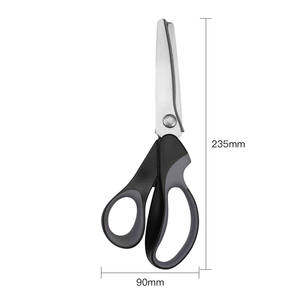 Chất lượng cao thép không gỉ zigzag thợ may kéo <span class=keywords><strong>pinking</strong></span> <span class=keywords><strong>Shears</strong></span> dressmaker's <span class=keywords><strong>Shears</strong></span> - Product Image 2