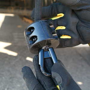 Nouvel ensemble d'accessoires absorbant les chocs en caoutchouc 1 paquet d'arrêt d'<span class=keywords><strong>attelage</strong></span> de câble de treuil 12V pour fil et synthétique - Product Image 6