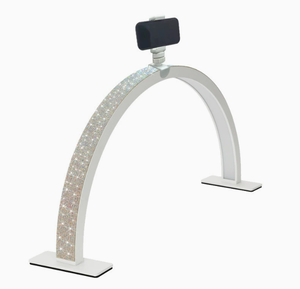 New U Shape LED Aluminum Alloy <b>Nail</b> <b>Desk</b> Lamp Half Moon Professional Manicure Fill Light Home <b>Nail</b> Art Gel Curing - Product Image 6