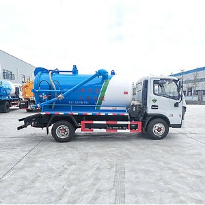รถดูดสิ่งปฏิกูล 6 ล้อ DONGFENG 4x2 รถดูดตะกอนและของเสีย - Product Image 5