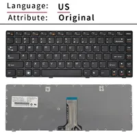 Clavier d'ordinateur portable espagnol russe pour LENOVO G480 G480A G485 G485A Z380 Z480 Z485 G490AT G490, clavier noir