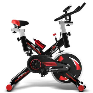Indoor Cycling Bike Met Tafel Houder Hometrainer Stationaire Fiets Voor Home Gym Cardio Workout Spin Bike