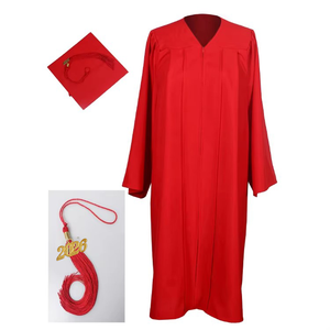 Ensemble de <span class=keywords><strong>Robe</strong></span> de Cérémonie Universitaire Unisexe en Polyester Tissé Personnalisé de Haute Qualité avec Toque et Étole Noire - Product Image 5