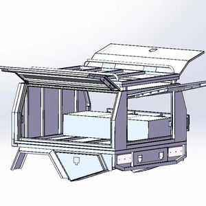 Bandeja UTE extraíble de doble cabina personalizada y toldo personalizado para camioneta Hilux/<span class=keywords><strong>Ford</strong></span> Ranger/Toyota - Product Image 1