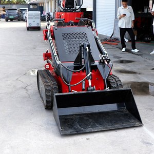 Mini Skid Steer <span class=keywords><strong>Loader</strong></span> Terbaru di Dunia Bersertifikasi CE/EPA, Skid Steer <span class=keywords><strong>Loader</strong></span> Hidrolik Kecil dengan Mesin Diesel Impor - Product Image 3