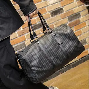 Gym Tote Woven Men's Handbag Luxury Mens Bags Short Distance Business Travel Bag Overnight For Women