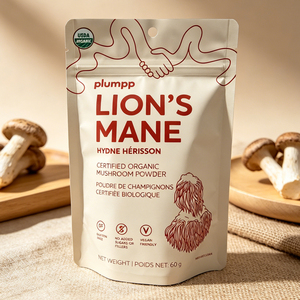 Custom Logo Food Grade Aluminum Foil Moisture Proof Stand Up Zipper Mushroom Powder Packaging Bag With Hang Hole and <b>Window</b> - Product Image 1