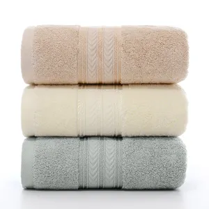 Khăn Tắm 100% Cotton Sang Trọng Nhiều Màu Hình Chữ Nhật Giặt Lớn