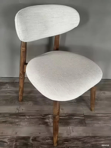 Thương mại thiết kế truyền thống bọc thanh phân với hỗ trợ trở lại chân gỗ cho nhà hàng căn hộ ăn uống - Product Image 2