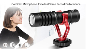 Microphone vidéo HOHSI BOYA BY-MM1 <span class=keywords><strong>pour</strong></span> caméra, micro canon <span class=keywords><strong>pour</strong></span> Zhiyun Smooth 4, DJI <span class=keywords><strong>OSMO</strong></span>, appareil photo reflex numérique, <span class=keywords><strong>iPhone</strong></span> 7 6, smartphone Android - Product Image 5