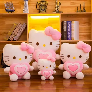 Cat Toy Cute Cat Plush Toys Movie Kt Cat Dolls Soft Stuffed Christmas Gifts For Kids Animals Toy