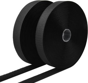 Cinta Adhesiva de Gancho y Bucle de Nylon 100% Lavable, Ecológica, Personalizada al por Mayor, con Adhesivo Fuerte, Mismo Lado, 25M/Rollo para Uso Médico - Product Image 2
