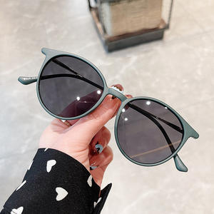 Lunettes de soleil ovales rétro Qianai, verres PC UV400, unisexe, mode, protection solaire pour la conduite, type 3, K5-9328 - Product Image 2