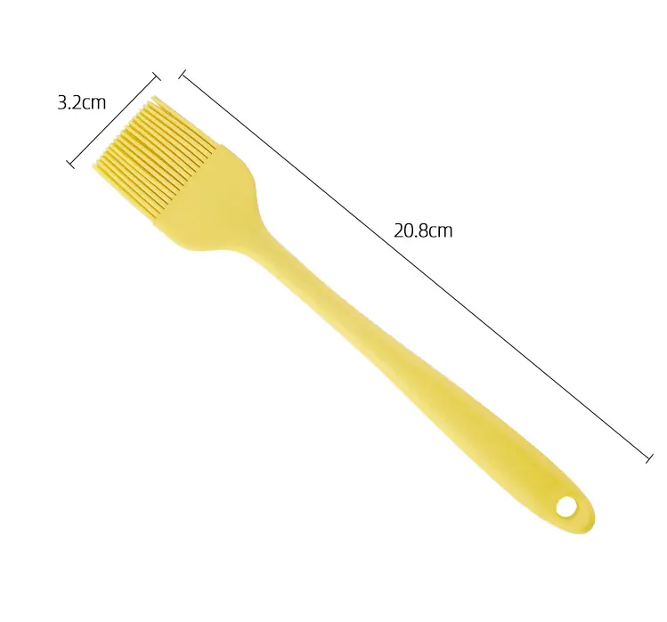 30g ขนาดเล็กทนความร้อน BBQ เครื่องมือแปรงน้ํามันเกรดอาหาร Basting ขนมแปรงทําอาหารซิลิโคนแปรงสําหรับย่างเบเกอรี่