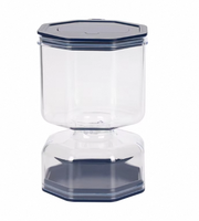 Pot de Fermentation Hermétique pour la Maison avec Verre de Qualité Alimentaire et Joint en Silicone - Idéal pour la Préparation du Kimchi, du Chou Ferme et du Yaourt