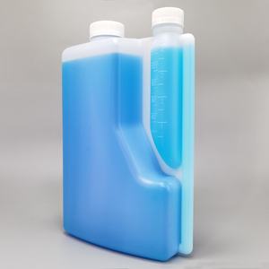 Chai ổn định nhiên liệu thiết kế mới 2000ml, bình đựng nhựa có vạch chia, chai nhiên liệu HDPE có ngăn nhỏ 4oz/120ml - Product Image 2