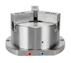Portabrocas de aire de tipo hueco vertical para tornos automáticos con alta fuerza de sujeción y rendimiento estable - Product Image 3