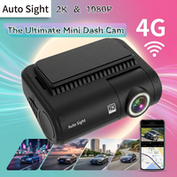Cámara para Auto 2K Full HD 1440P con GPS, Modo de Estacionamiento, WiFi, Visión Nocturna, Grabación Delantera y Trasera